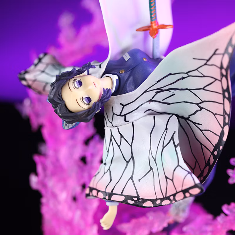 Butterfly Endure Kochou Shinobu Animation Beautiful Girl Peripheral Model Decoration Cartoon-Character