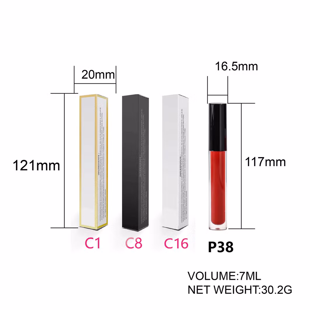 Custom Logo Lipgloss Cosmetics Private Label with Unique Branding Free Samples