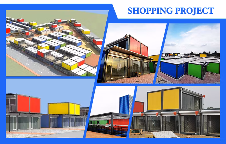 High Quality Construction Site Mobile Prefabricated Portable Container Office