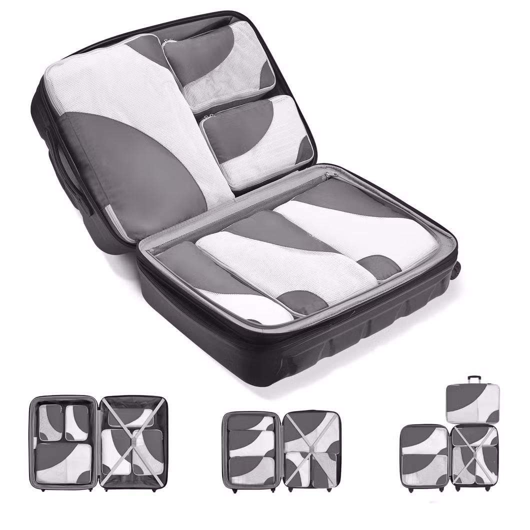Travel Compression Organizer Bag Four Sets of Waterproof Clothes Storage Bag