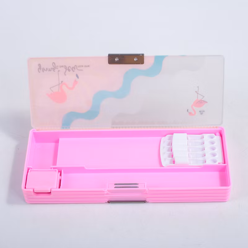 Flamingo Cute Pattern Multifunctional Kids Creative Student Pencil Case