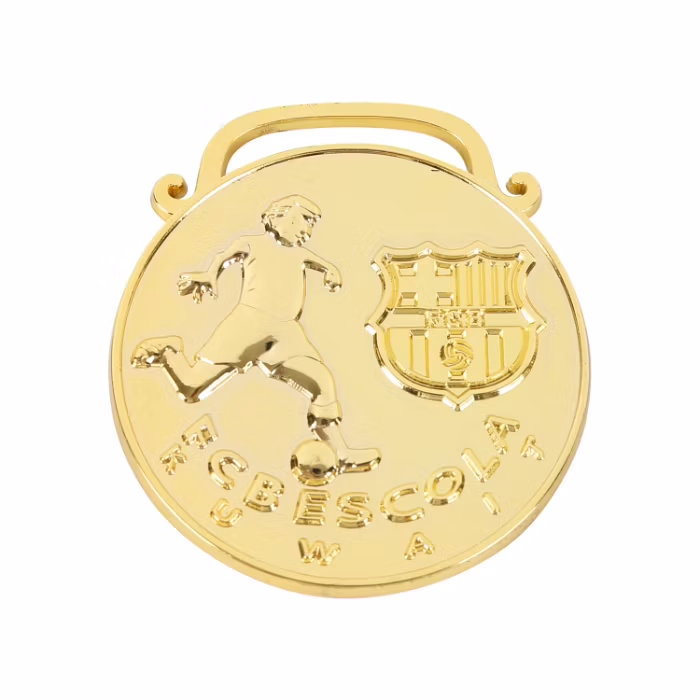 China Guangzhou Factory Wholesale Custom Logo High Quality Creative Metal Zinc Alloy Antique 3D Gold Medals with Ribbon Spin Marathon Sports Medal