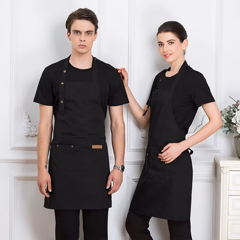 Unisex Family Apron Support Custom Logo Outdoor Picnic Barbecue Dirt Resistant Apron