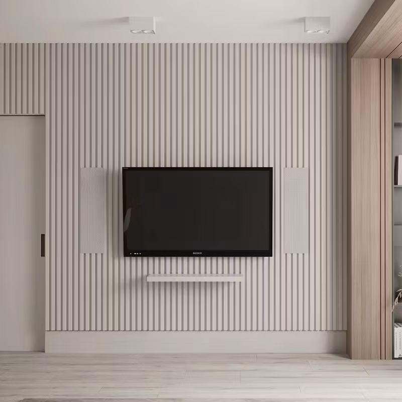 Double Loading Wood Plastic Composite Waterproof Decorative PVC&WPC &Wpvc Materials Indoor Wall Panels for Shower Bathroom&Ceilings&Flooring