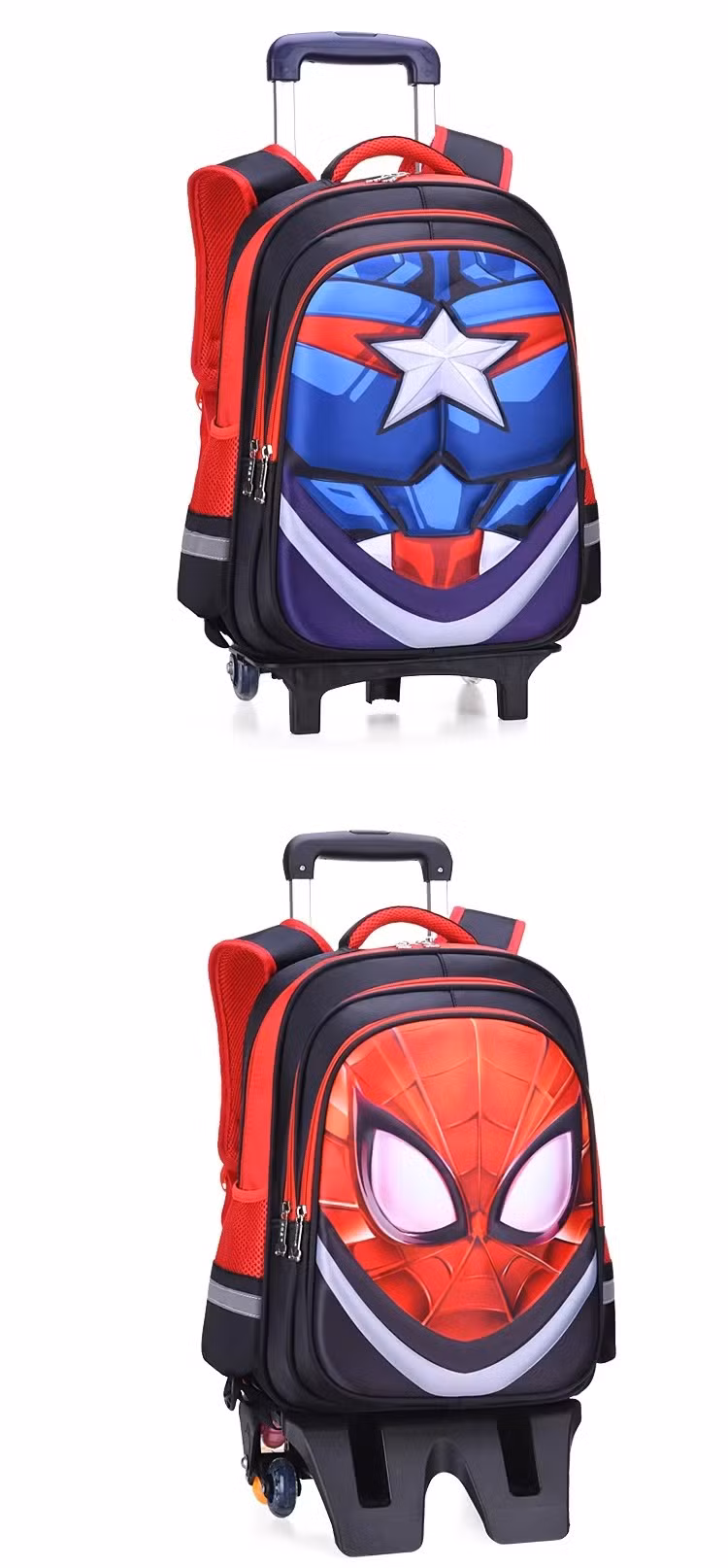 Kawaii Children Kindergarten Student Girls Kids Bookbags Schoolbags Book Cartoon Spiderman School Bags Backpack