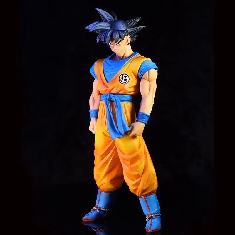 Dragon Ball Z Kinu Son Goku Double Face Carving Can Be Replaced Hand Anime Figure Cartoon-Character