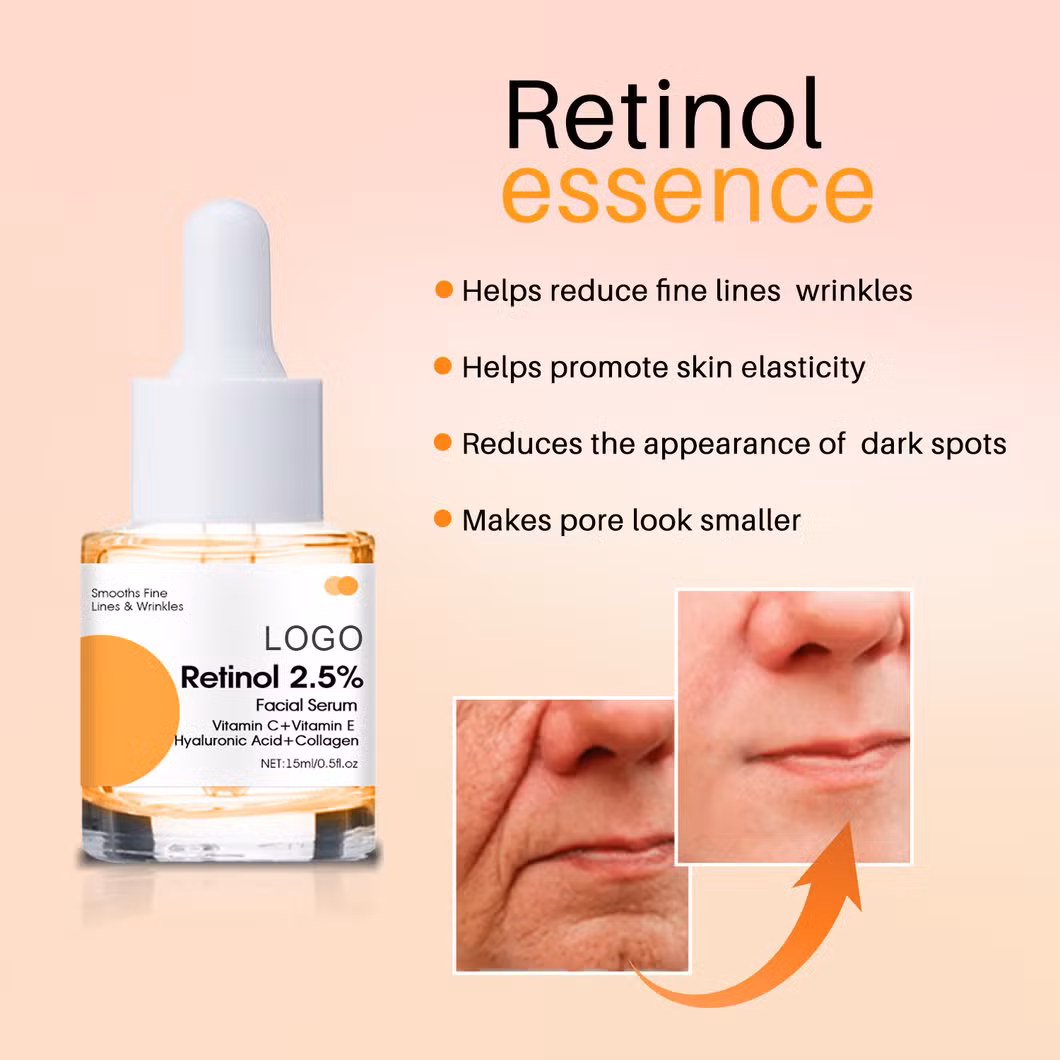 Beauty Cosmetics with Hyaluronic Acid + Vitamin a + Collagen Retinol Serum Skin Care