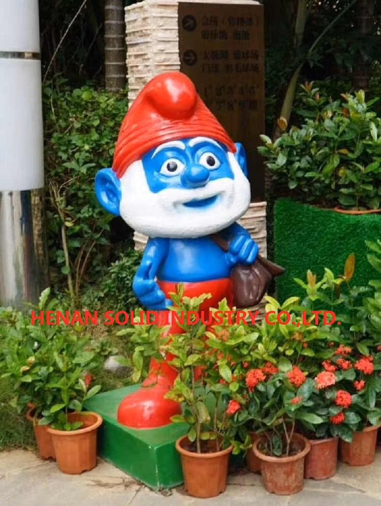 Cartoon Charaters for Display Made by Glass Fibre