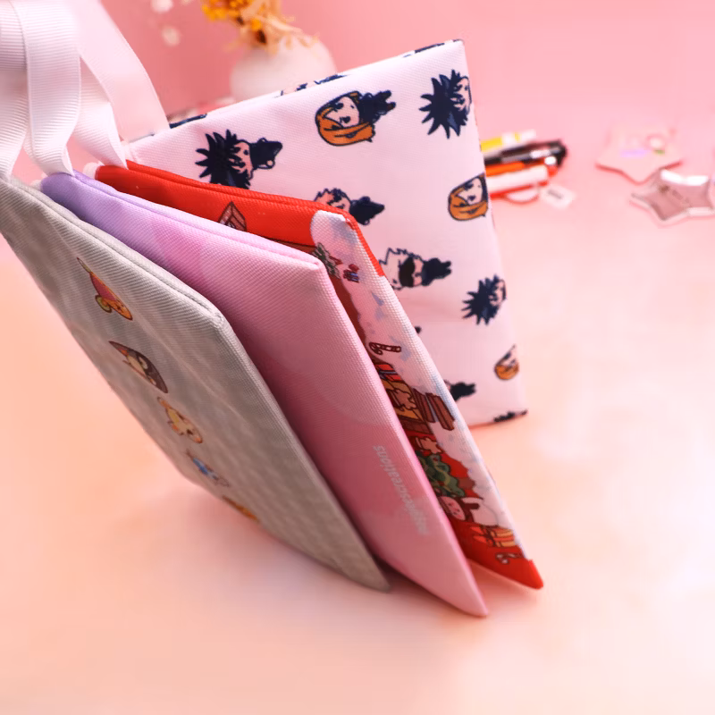 Stationery Pencil Case School Pencil Cases Pen Bag Binder Zipper Pencil Pouch Pen Case