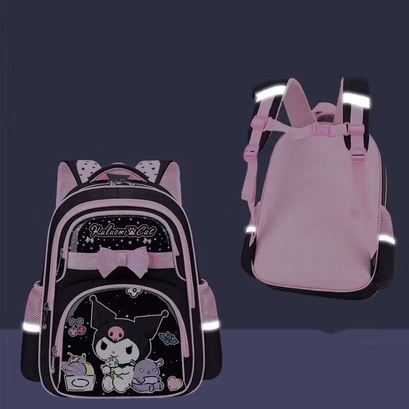 16 Inch Waterproof Mochilas Escolares 3D Kuromi School Bags Kids Backpack for Girls Primary Students