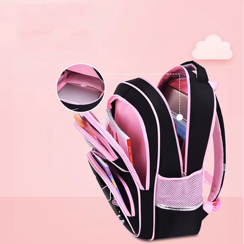 16 Inch Waterproof Mochilas Escolares 3D Kuromi School Bags Kids Backpack for Girls Primary Students