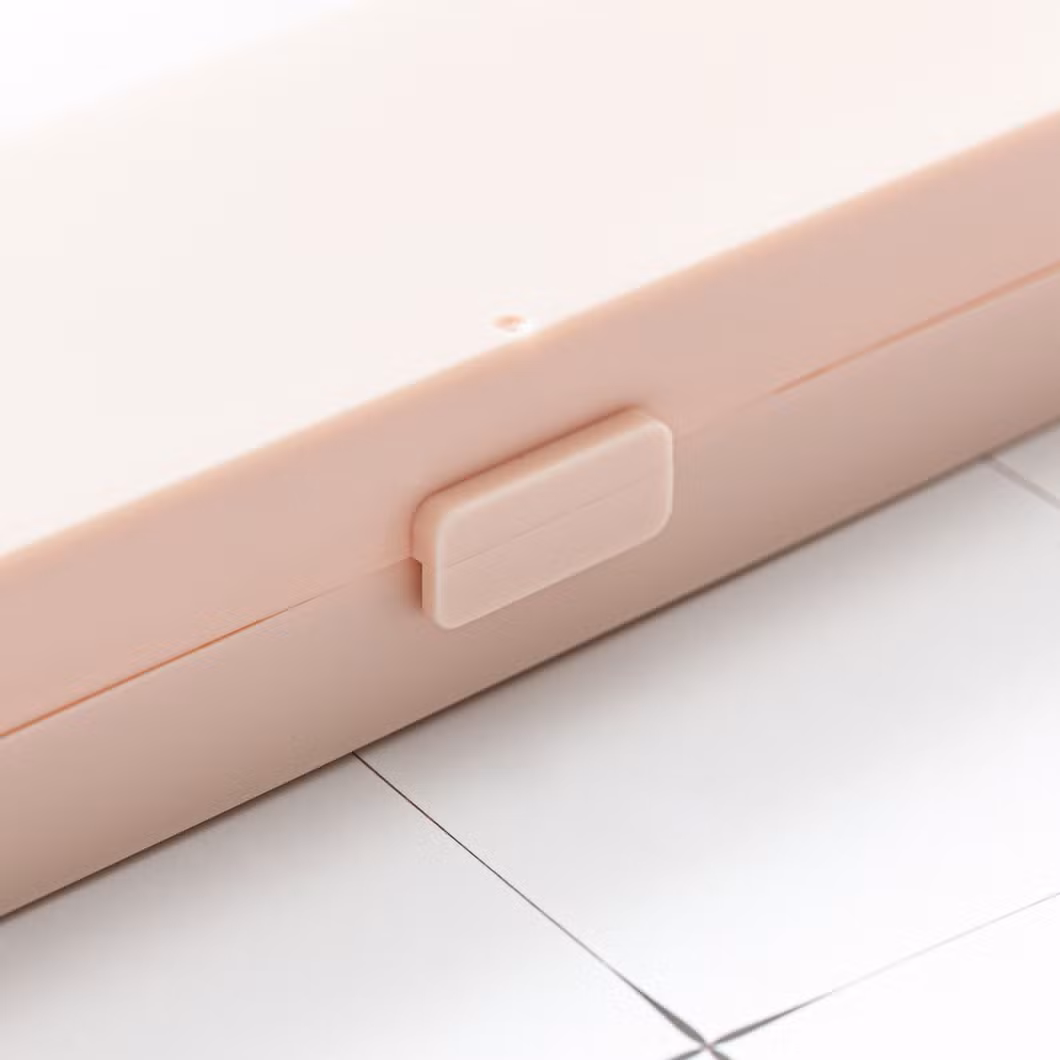 Promotional Gift Pen Box Plastic Solid Color Display Pen Case