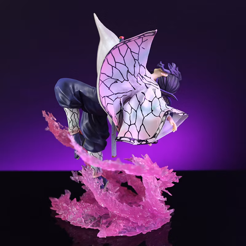 Butterfly Endure Kochou Shinobu Animation Beautiful Girl Peripheral Model Decoration Cartoon-Character