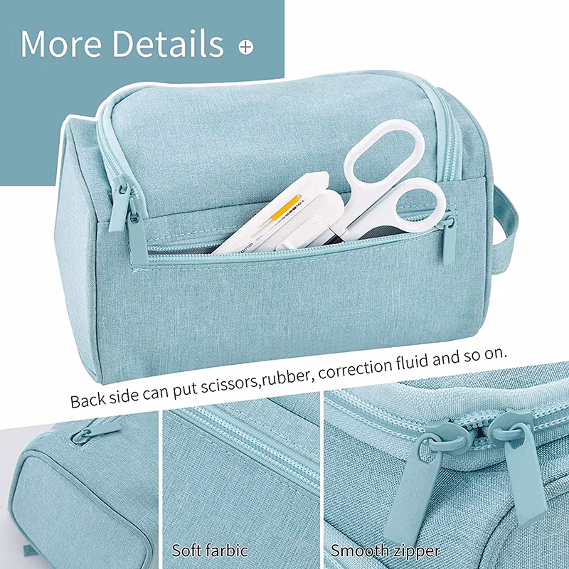 Travel Large Pencil Case School Storage Stationery Pouch for Kids
