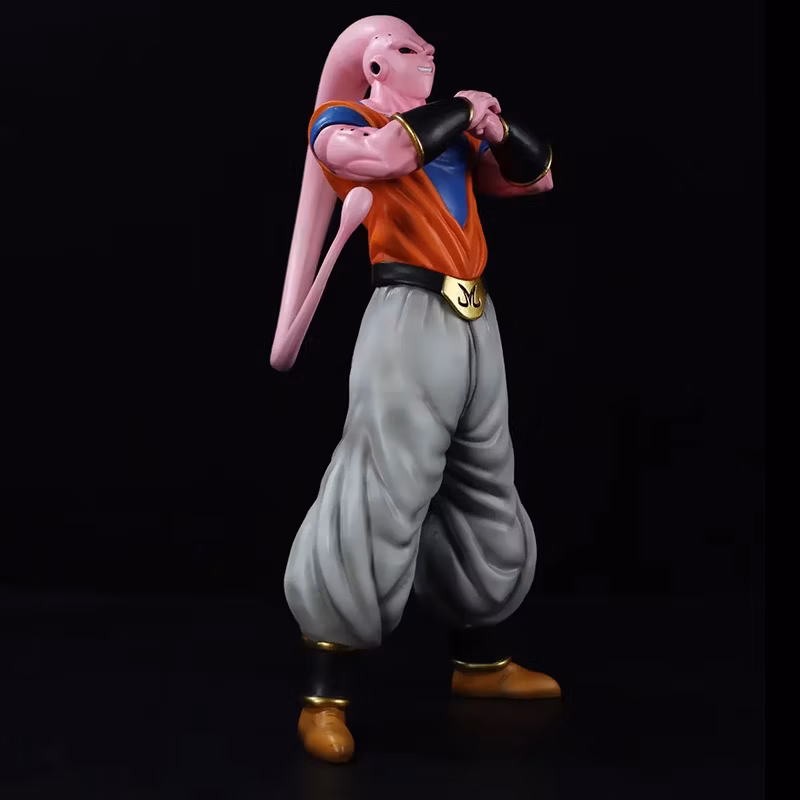 Dragon Ball Z Son Gohan Buu Sharpening Fists and Holding Hands Evil Thin Demon Statue Anime Figure Cartoon-Character