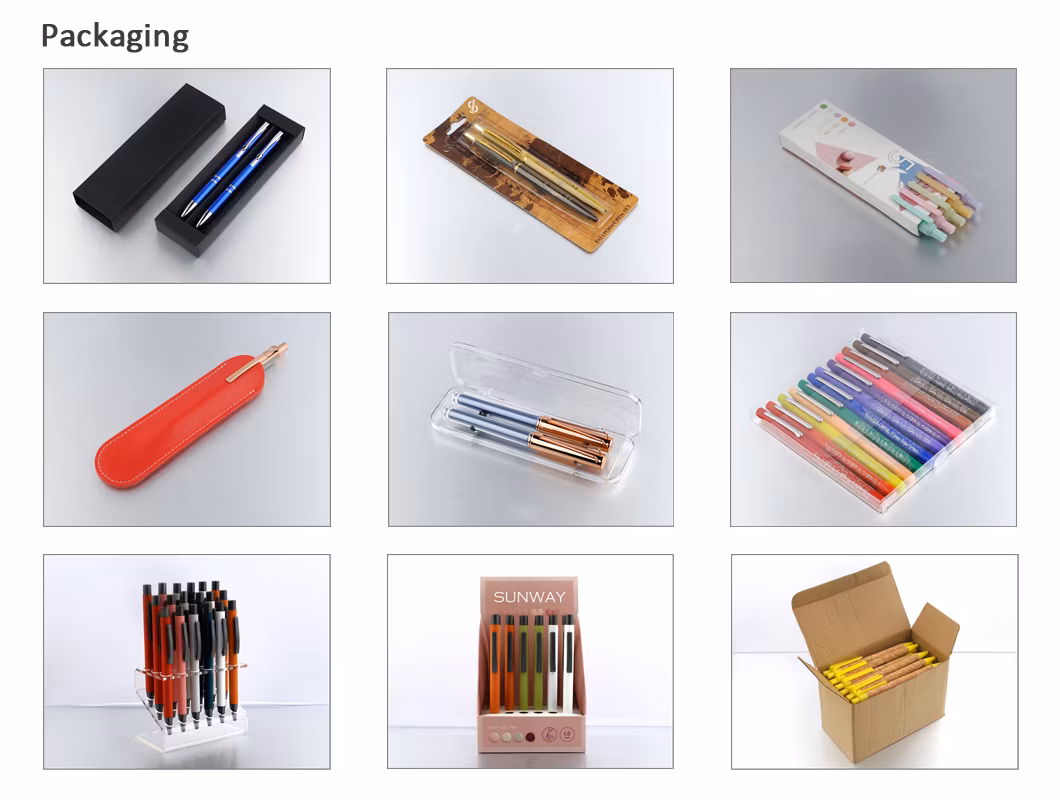 Advertising Multicolored Executive Erasable Liquid Permanent Liquid Watercolor Whiteboard Highlighter Marker Pens