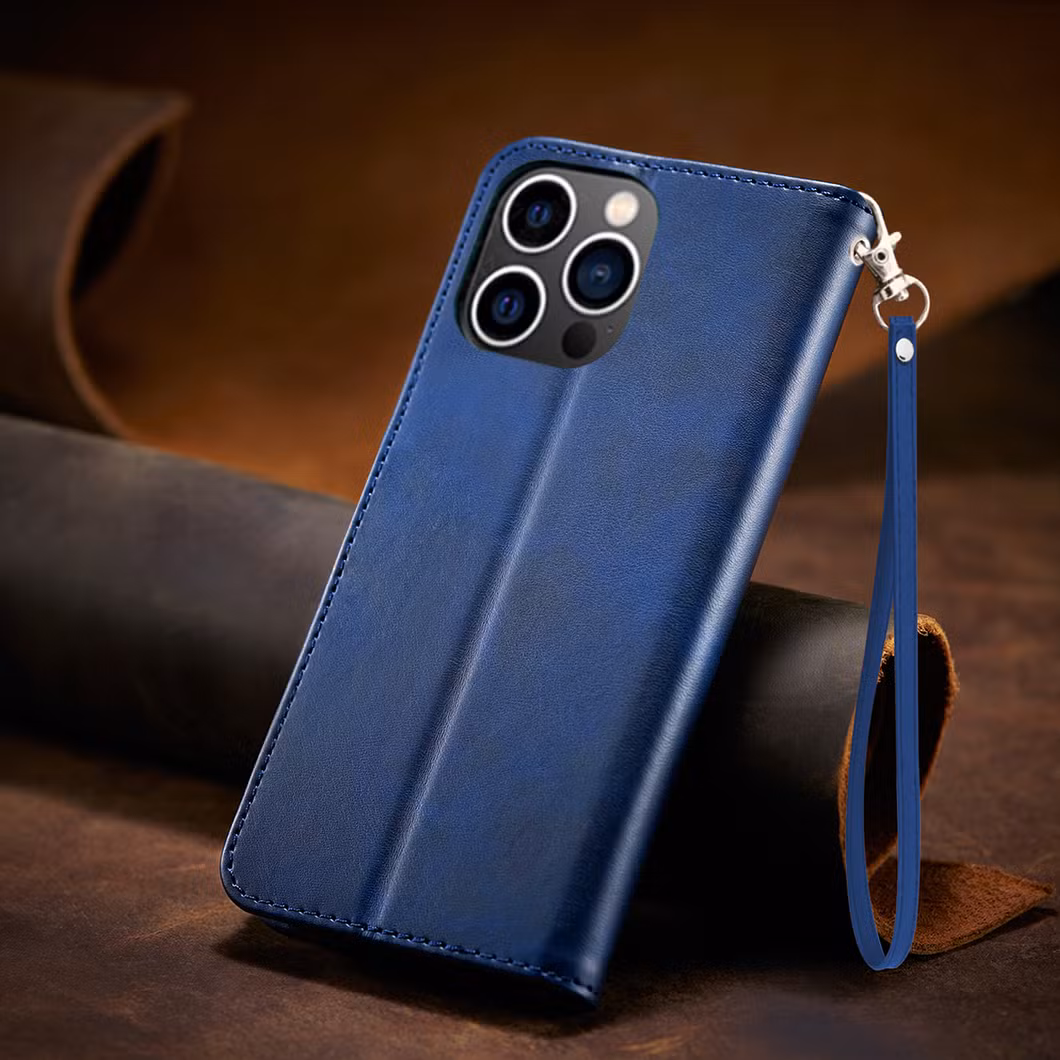Classic fashion Style Magesafe Leather Stocked Phone Case