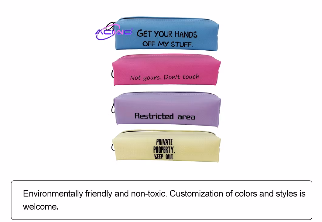 Box Large Capacity Pencil Case Student Learning Supplies Stationery Pen Pouch (10076)