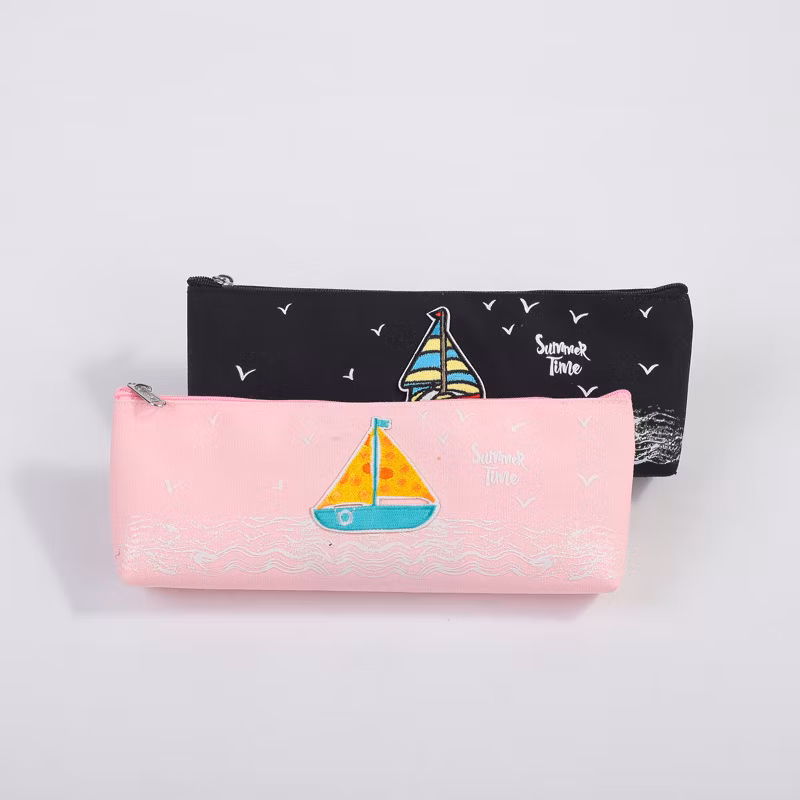 Ship Pattern Creative Primary Pencil Case
