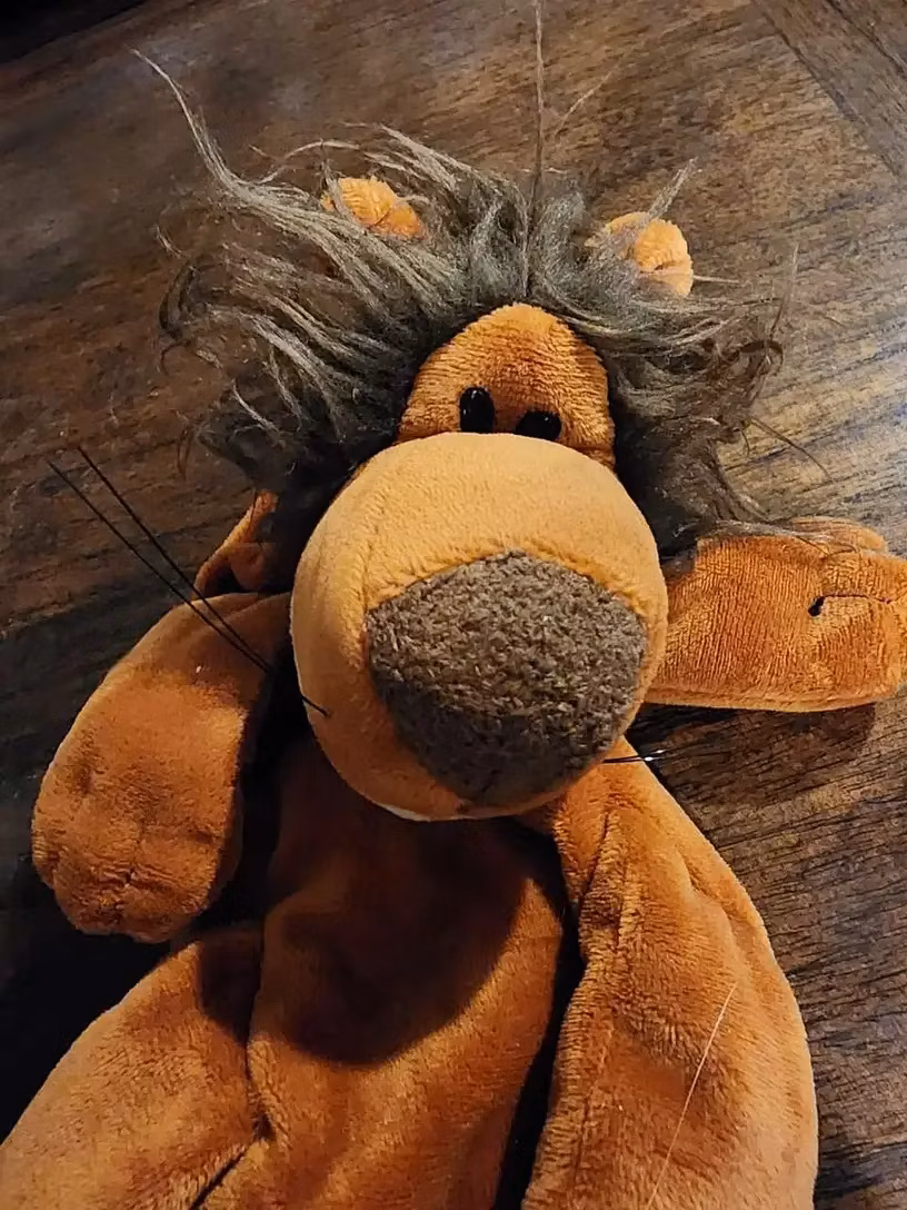 Cute Plush Forest Animal Pencil Case Creative Lion Monkey Elephant