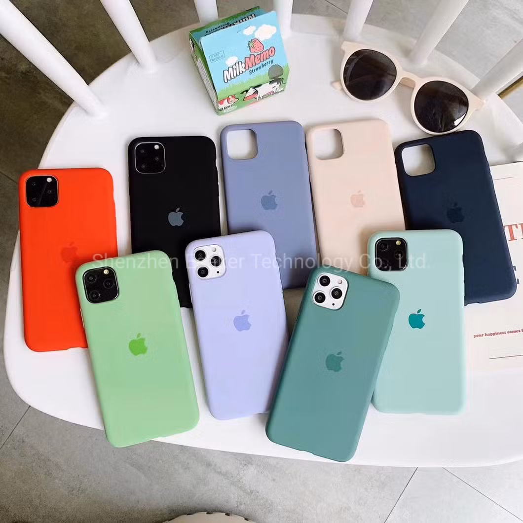 Factory Price and Original Quality New Liquid Solid Silicone Case Mobile Phone Case OEM/ODM for iPhone Samsung Xiaomi Vivo Huawei
