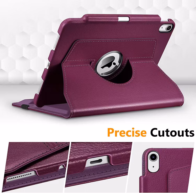 Shockproof with Pencil Holder 360 Degree Rotating Stand Case for iPad Air 5th Generation 2022/4th Generation 2020 10.9 Inch