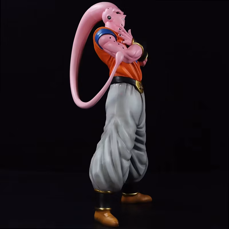 Dragon Ball Z Son Gohan Buu Sharpening Fists and Holding Hands Evil Thin Demon Statue Anime Figure Cartoon-Character