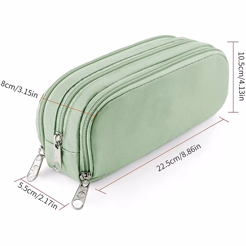 Custom Unique Design Pencil Pouch Bag Large Capacity Pencil Bag