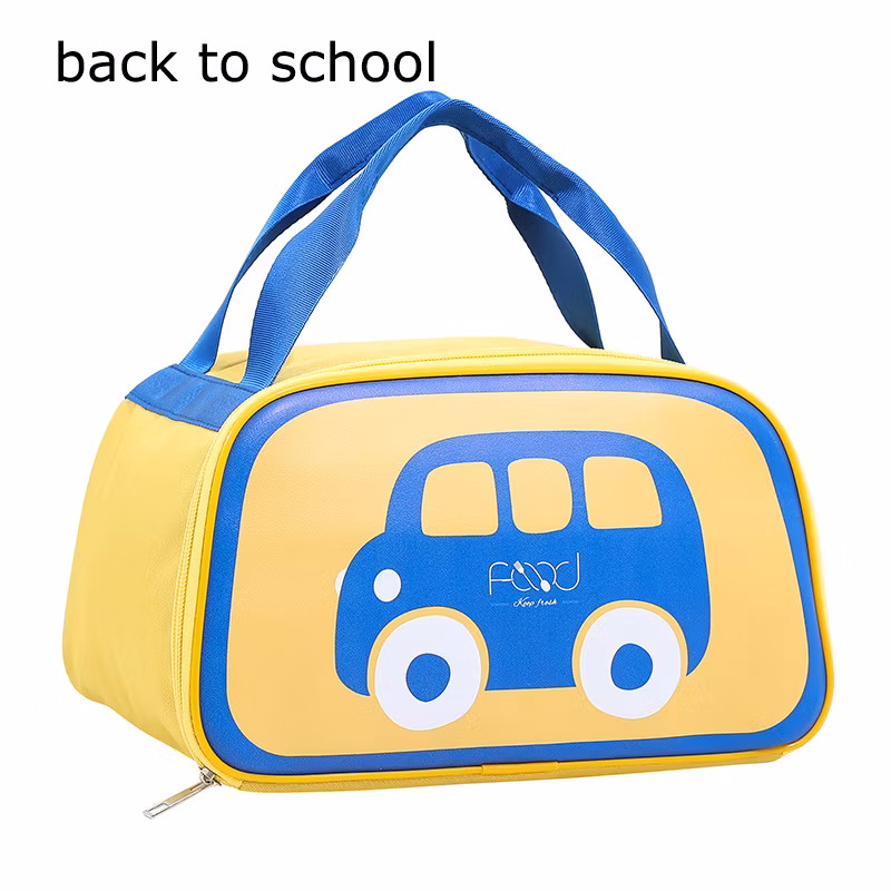 Online Fashionable School Supplies Cartoon Cute Polyester Packaging Bag New Stylish Student Small Hand Bags for Girls and Boys