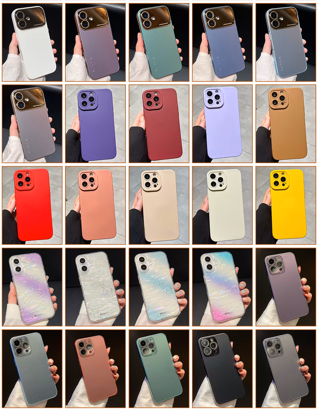 OEM New Luxury Anti Dust Glitter Transparent CD Pattern Electroplating Mobile Phone Case for iPhone 15 16 Lens Protection Cover for iPhone 11 12 13 14 PRO Max