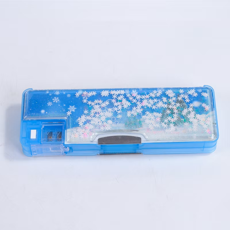 Multifunctional Flower Pattern Cute Creative Student Stationery Pencil Case