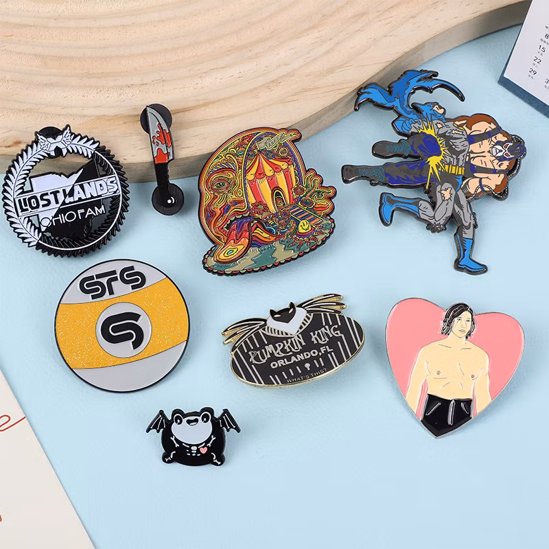 Custom Enamel Pin Hot Selling Fashion Emblem Promotional Gift Metal Badge