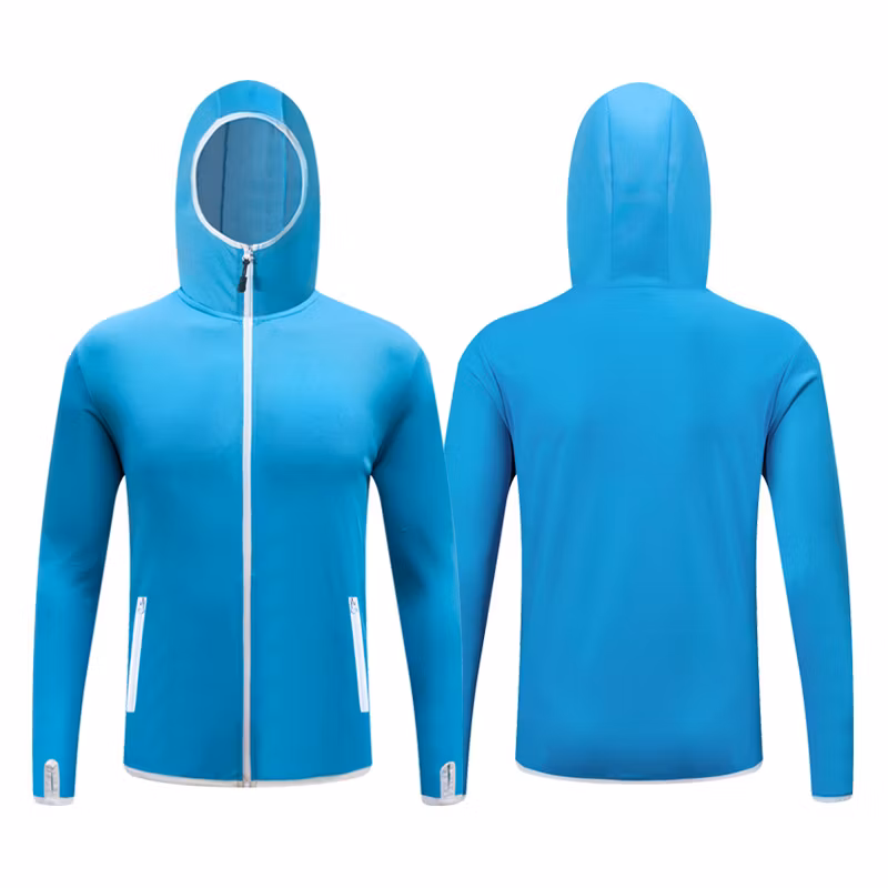 Outdoor Thin Breathable Quick Dry Clothes Women Men Anti-UV Jacket Hydrophobic Clothes Dirt-Resistant Sunscreen UV Protection Shirt Fishing Jacke