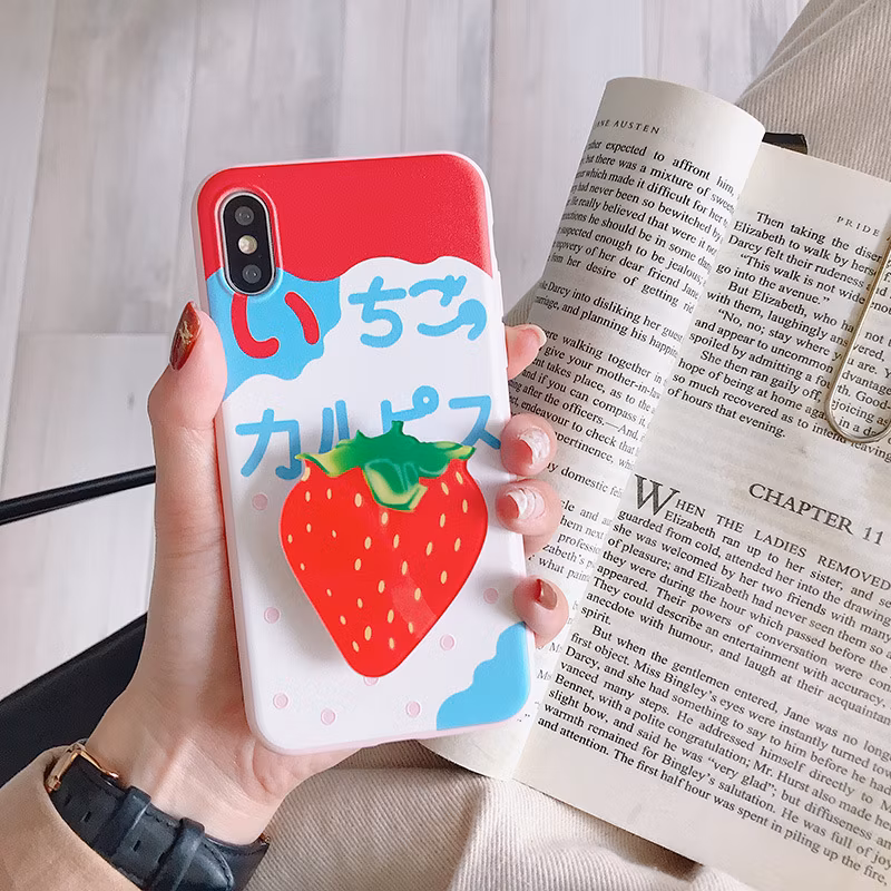 PU Leather Mobile Phone Case for iPhone 8 Plus
