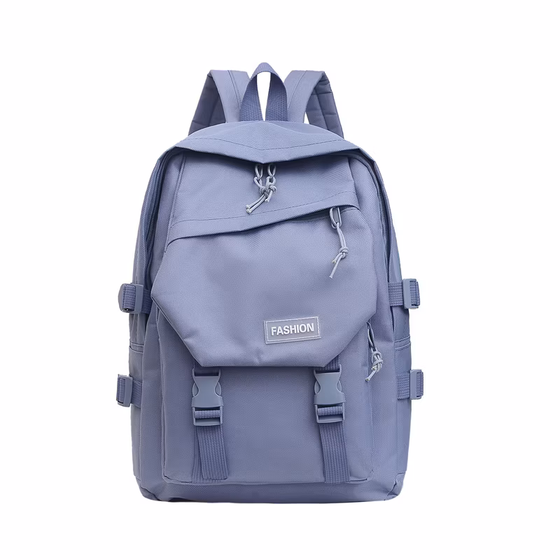 Preppy School Bags Canvas Daypack Mochilas Teens Girls Student Backpack Large Capacity College Bookbag