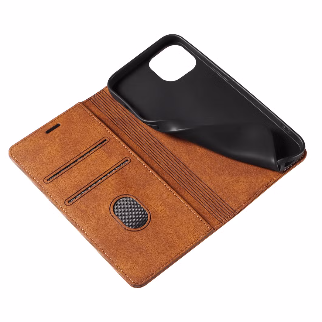 Wholesale Promotion Gift Multi-Functional Phone Holder High Quality PU Leather Phone Case