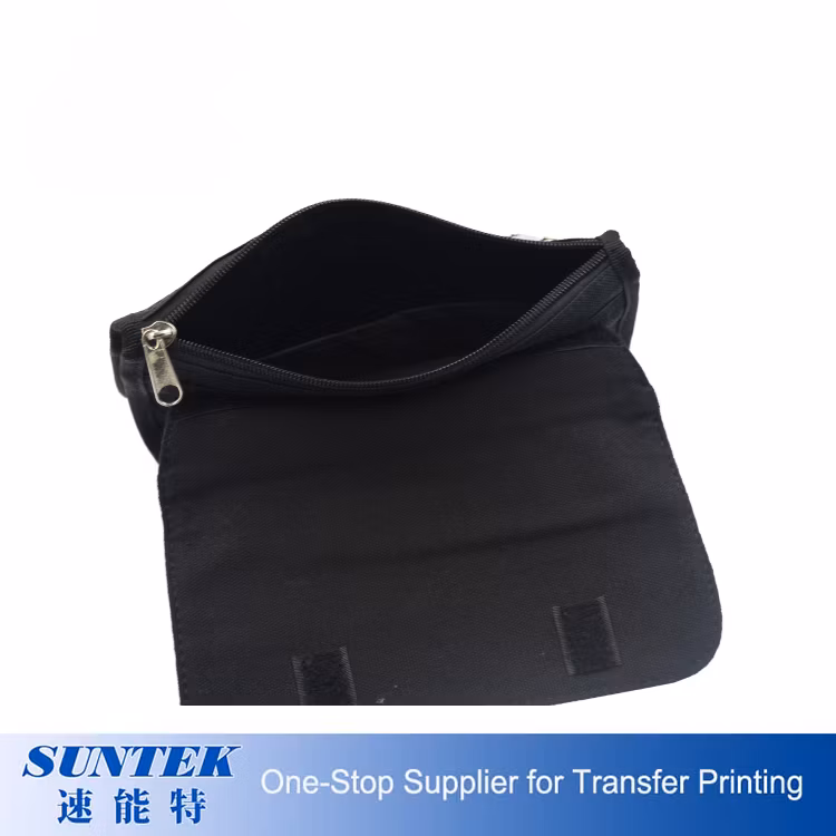 DIY Sublimation Blank Canvas Pencil Bag Pencil Case with Printable Flap