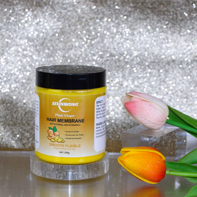 Beauty Cosmetics Hair Care Ginger Repair Roots Prevent Split Ends Hair Membrane