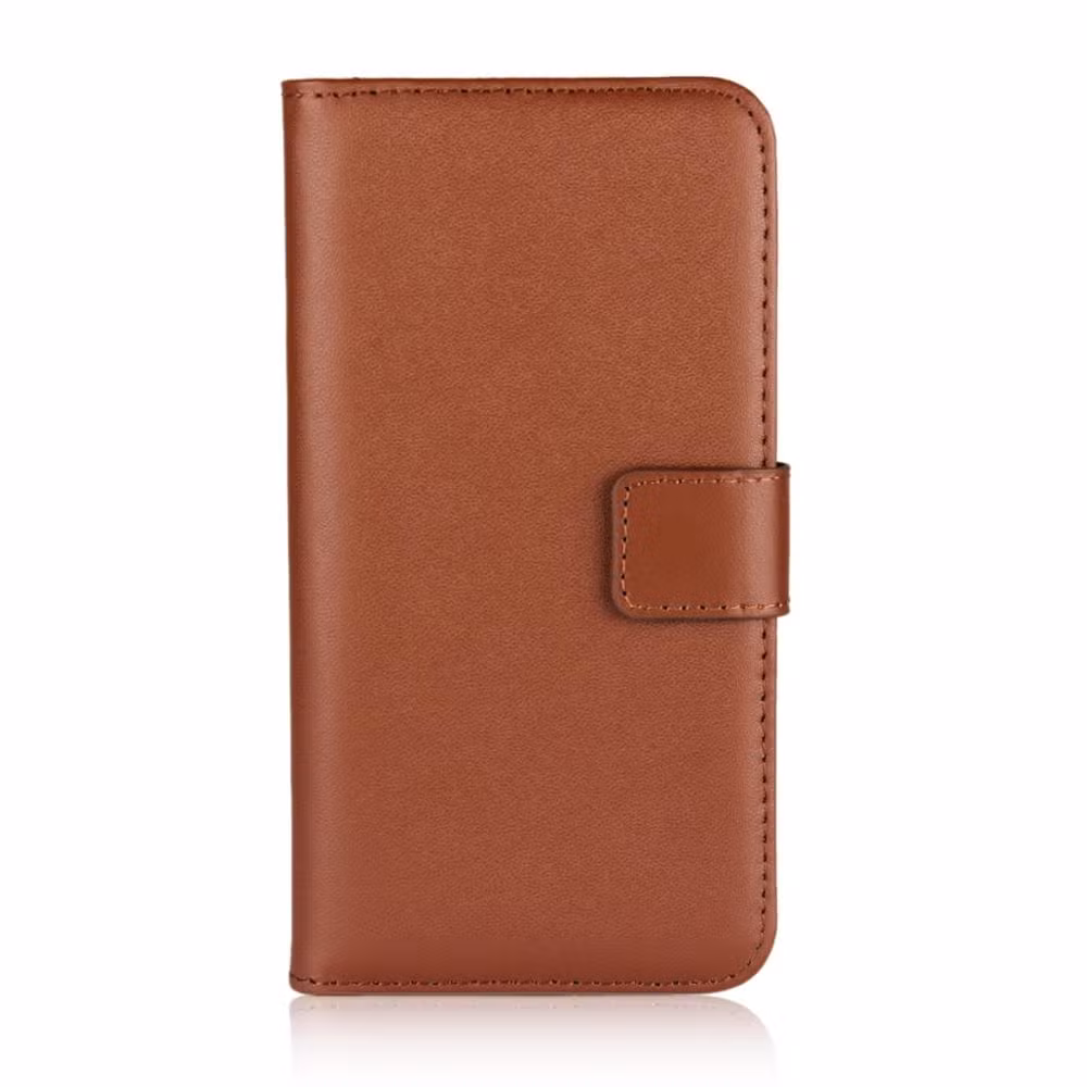 New Hard PC Leather Wallet Phone Case
