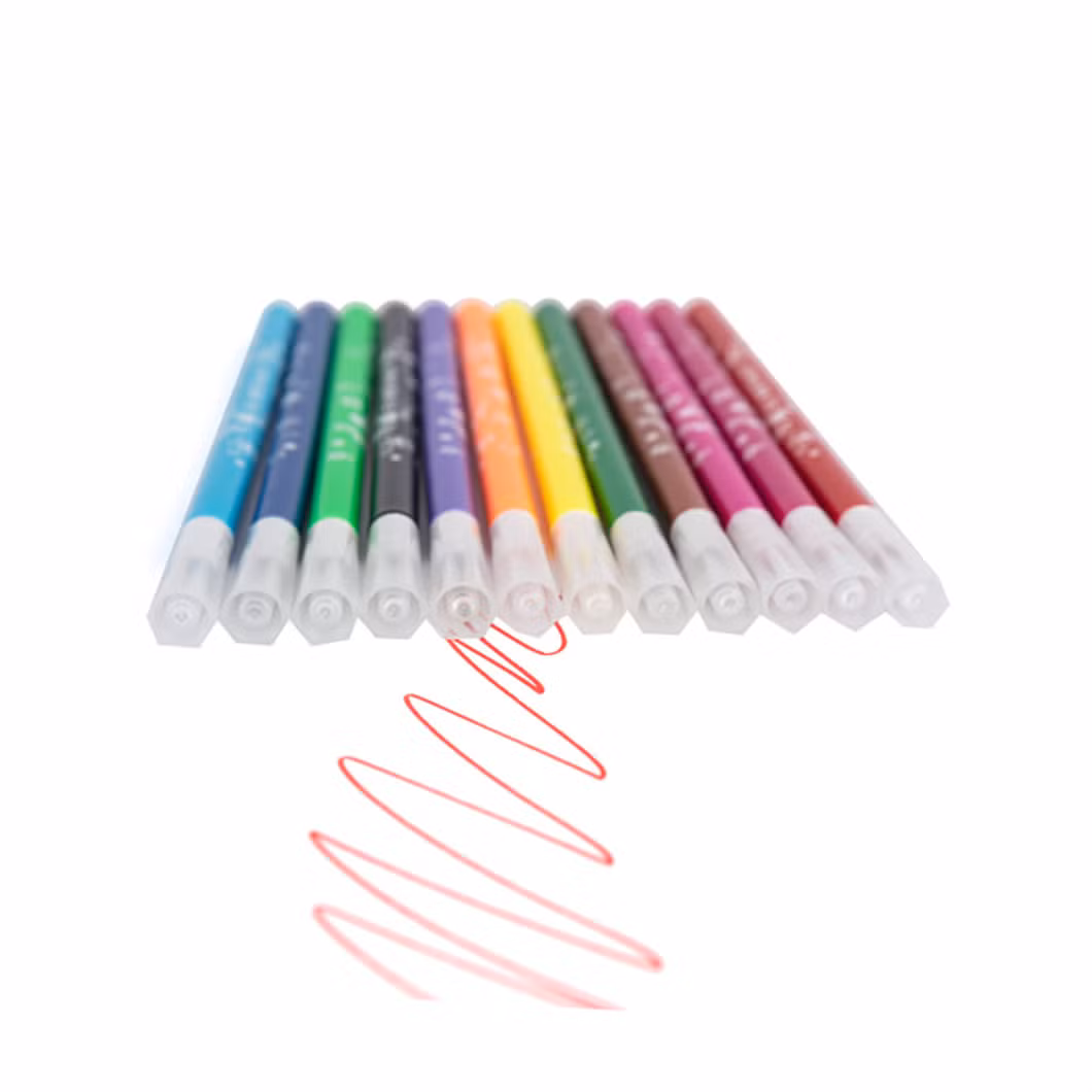 Vibrant Multicolored Watercolor Pens for Creative Art Projects