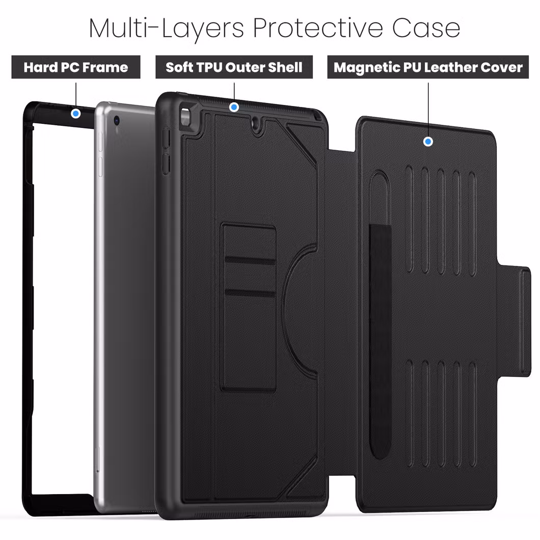 Multifunctional Flip Stand Leather Tablet Cover Case for iPad 10.9 2022