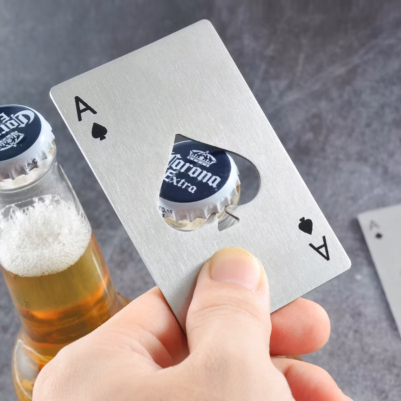 Creative Credit Card Beer Bottle Opener Ace Shape