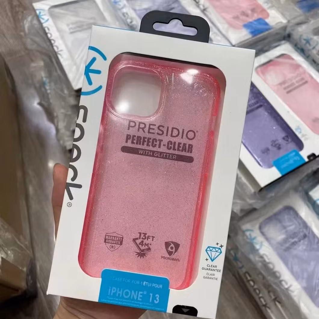 New Design Full Cover Transparent TPU 2.0mm Mobile Phone Space Cases for iPhone Case