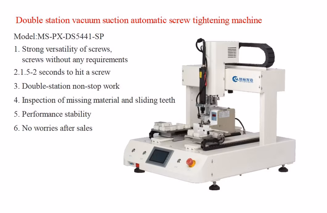 Multifunction Suction Type Single Head Double Y Automatic Screw Tightening Machine