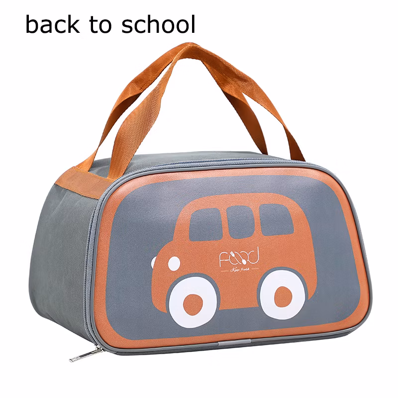 Online Fashionable School Supplies Cartoon Cute Polyester Packaging Bag New Stylish Student Small Hand Bags for Girls and Boys