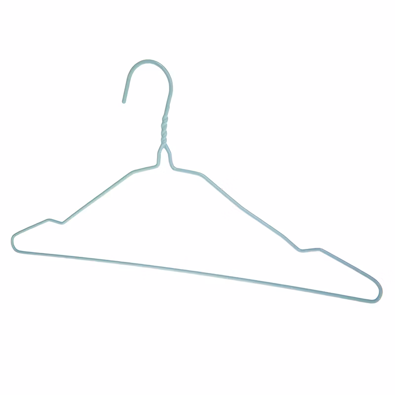 Children′s Clothing Rack Adult Clothes Hanger Wet and Dry Clothing Drying Rack Non-Slip DIP Plastic Hanger