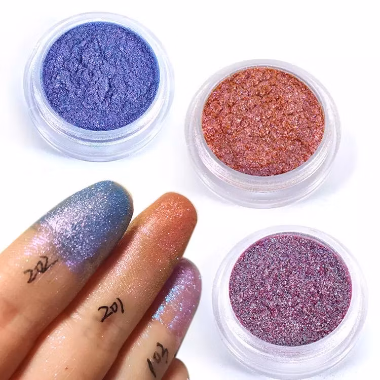 Multicolored Shimmer Sequins Pigment Mica Chameleon Powder