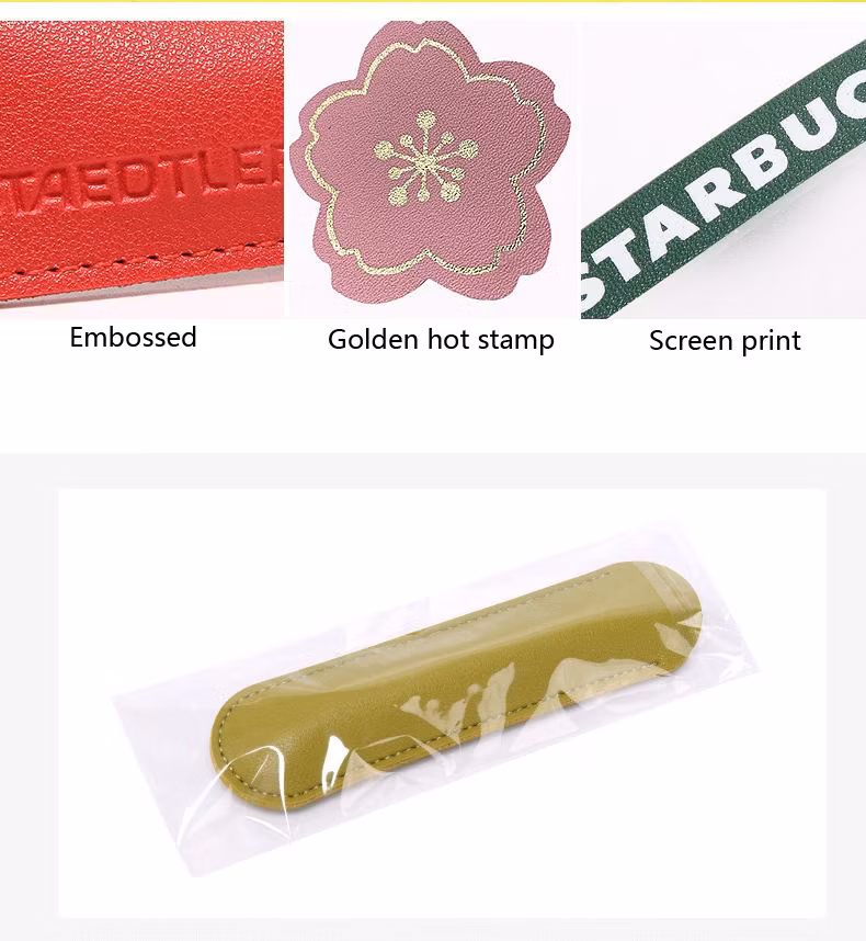High End VIP Ball Pen Covers Soft PU Leather Pen Case
