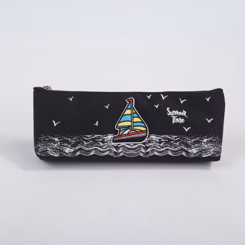 Ship Pattern Creative Primary Pencil Case