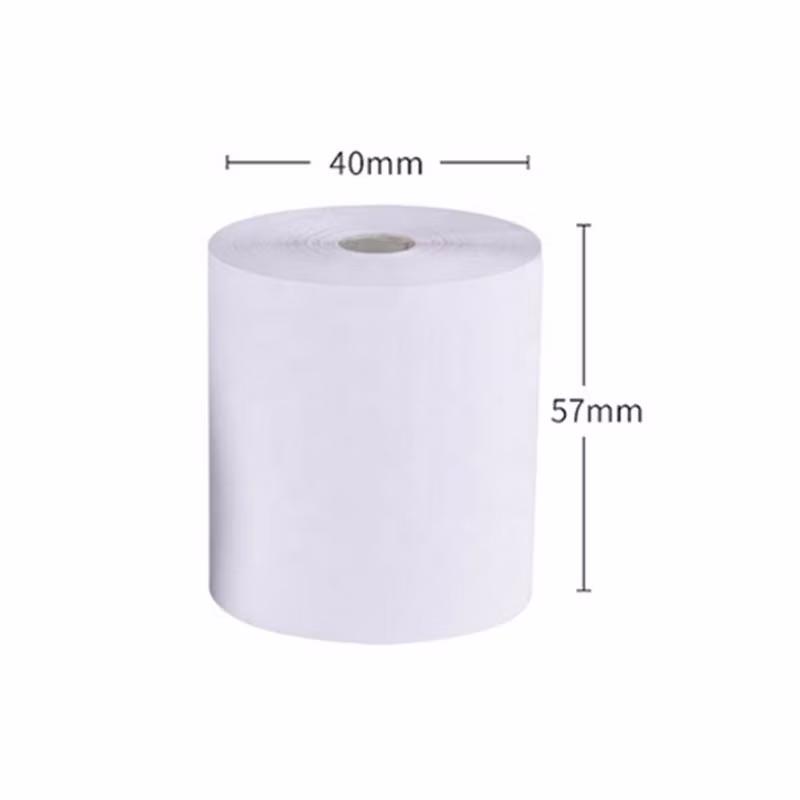 Extra Whiteness Promotional High Quality Durable Using 80mm 57mm Cashier Roll Receipt Thermal Paper